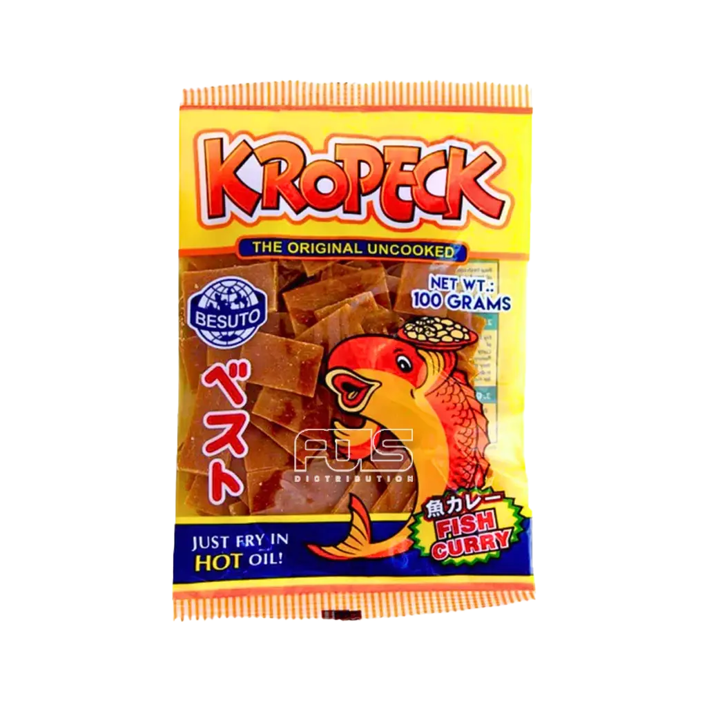 BESUTO KROPECK FISH CURRY 100G