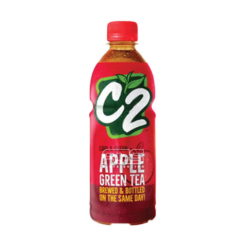 C2 GREEN TEA APPLE 355ML