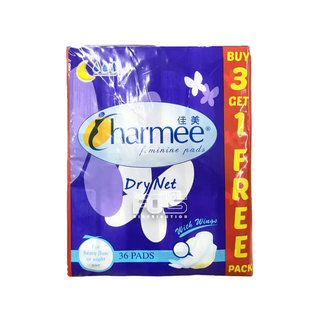 CHARMEE SANITARY NAPKIN HEAVY FLOW 8'S (+1)