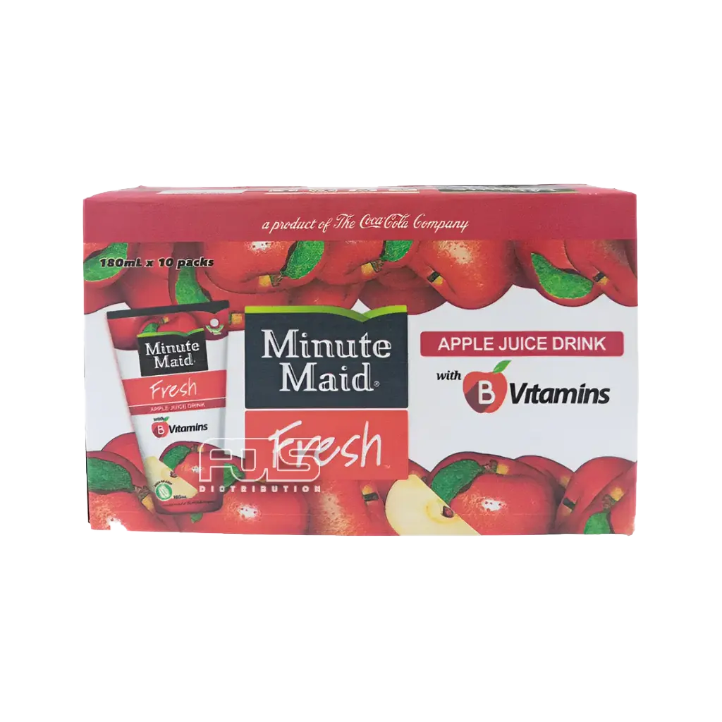 MINUTE MAID FRESH JUICE APPLE 180ML 10's