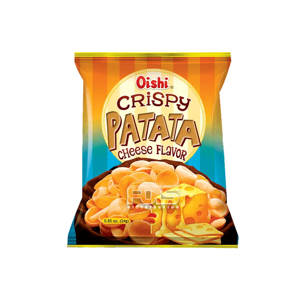 OISHI CRISPY PATATA CHEESE 24G