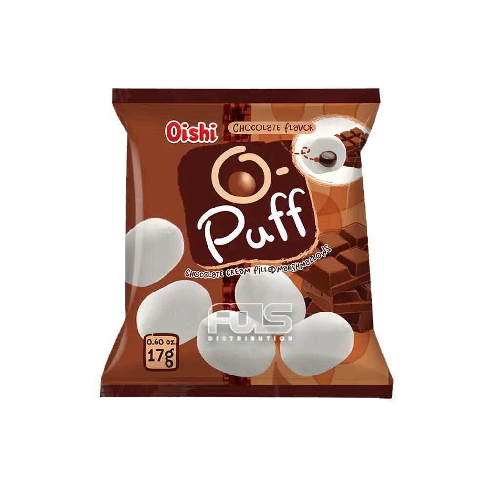 OISHI O PUFF CHOCO CREAM 17G