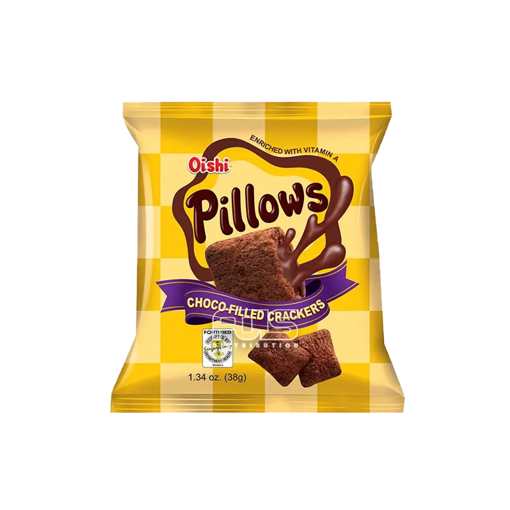 OISHI PILLOWS CHOCO 38G