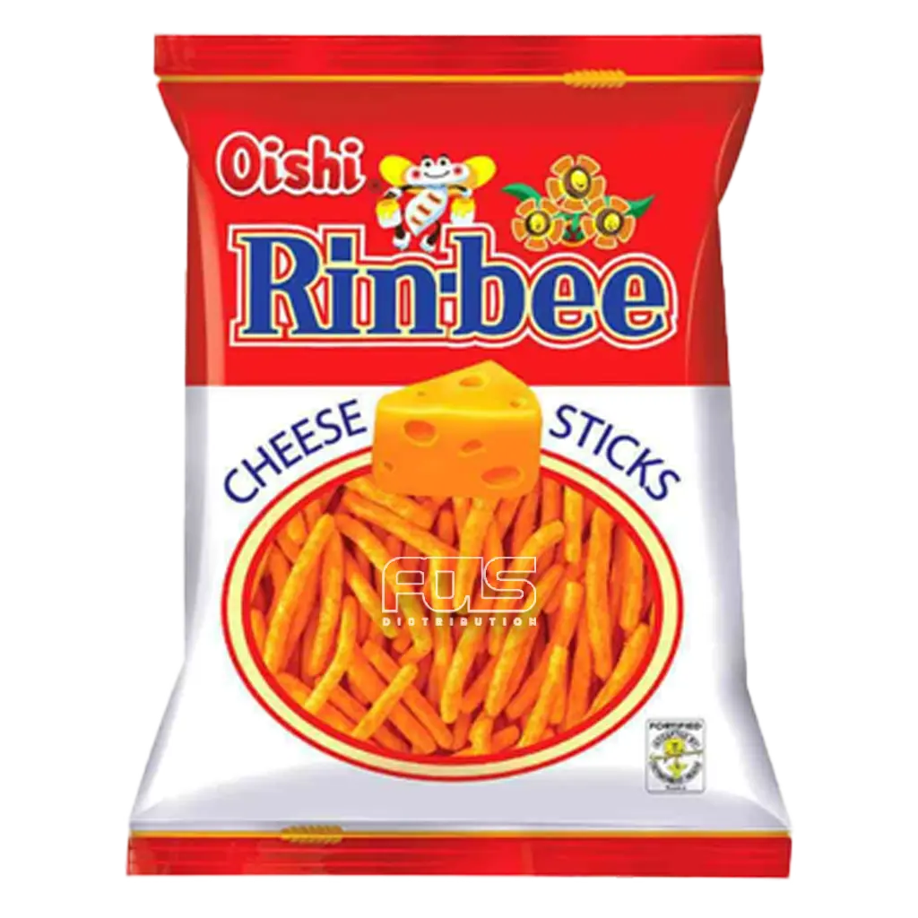 OISHI RINBEE CHEESE STICKS 85G