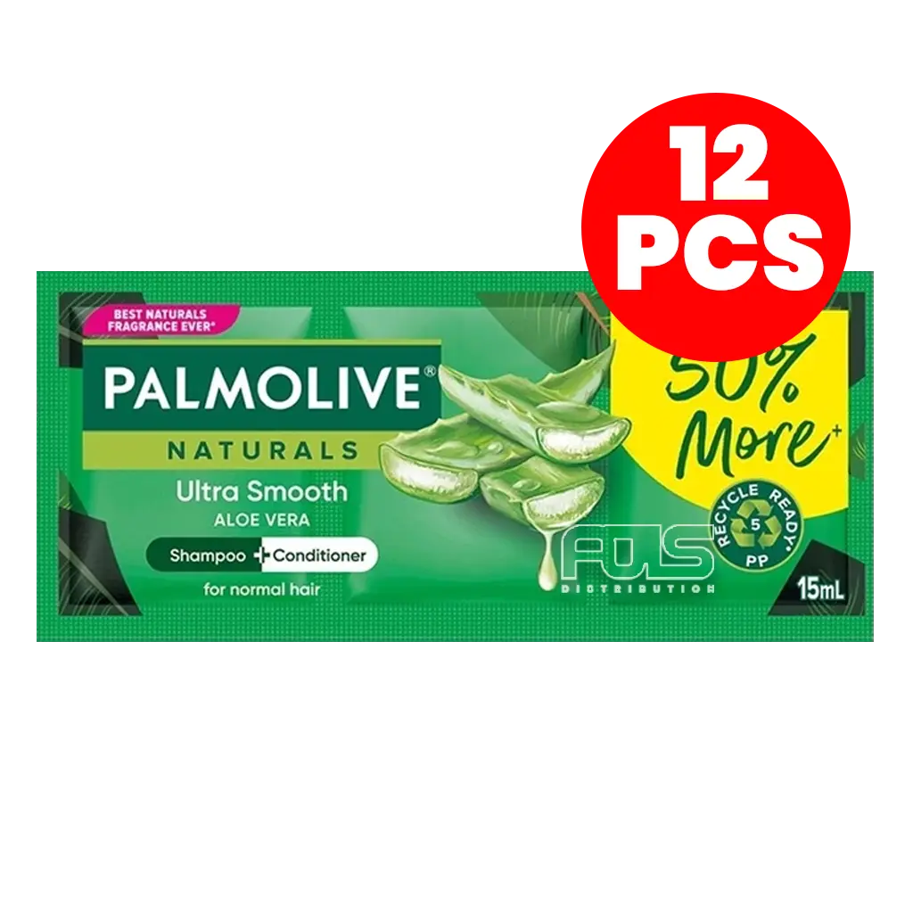 PALMOLIVE SHAMPOO & CONDITIONER SMOOTH 15ML