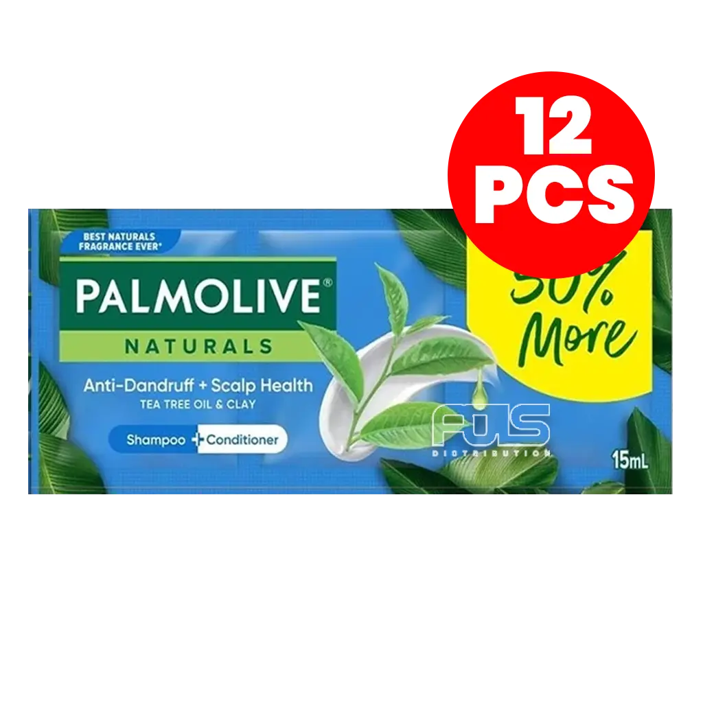 PALMOLIVE SHAMPOO ANTI-DANDRUFF (BLUE) 15ML 12'S