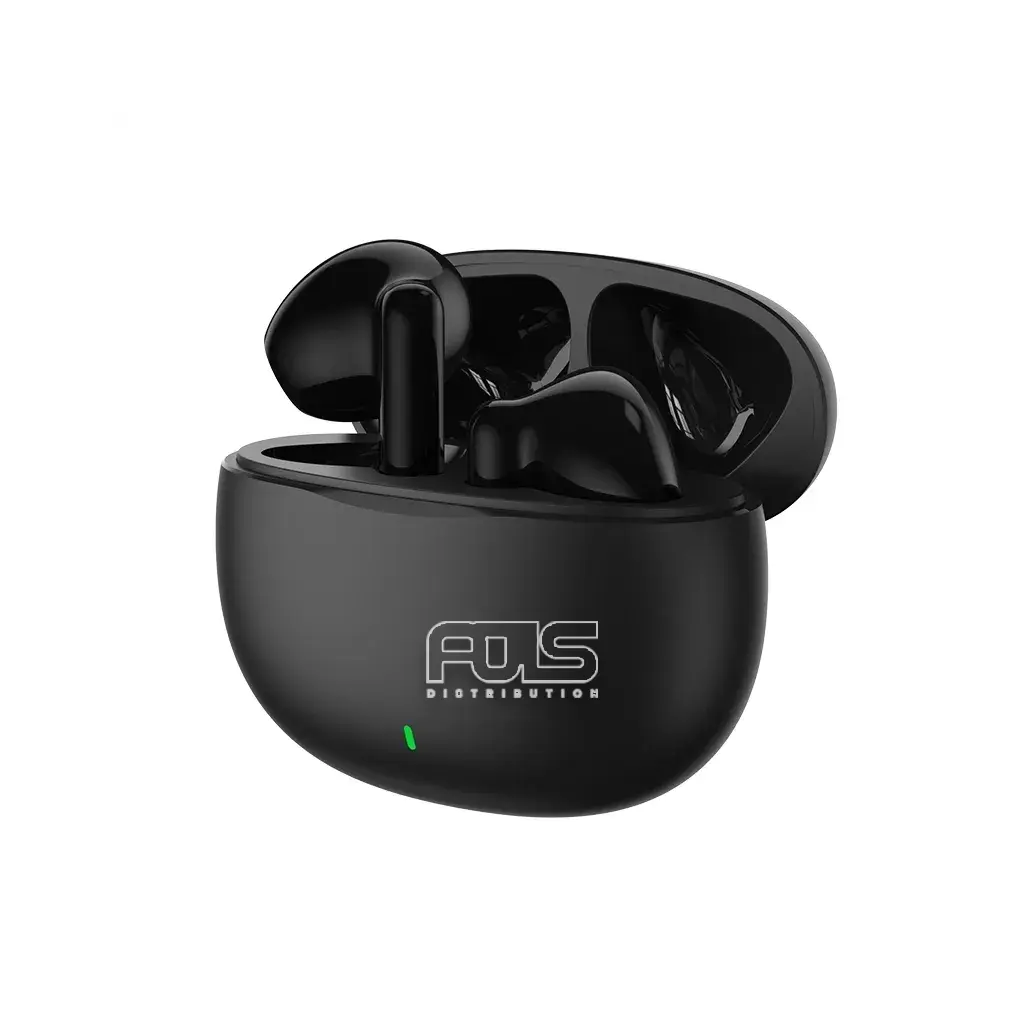 Mezone MEPODS TWS Wireless Bluetooth Earphones with Touch Control & Built-in Microphone Black