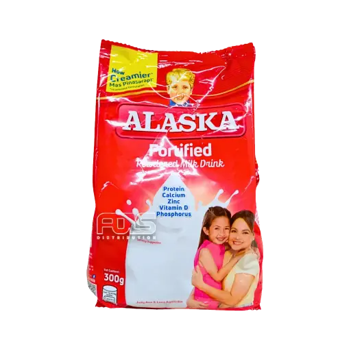 [GR0015] ALASKA FORTIFIED POWDERED MILK 300G