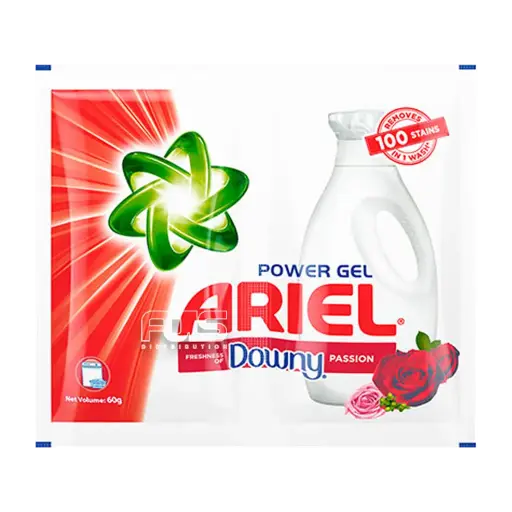 [GR0029] ARIEL LIQUID DETERGENT POWER GEL DOWNY 60G (54G)