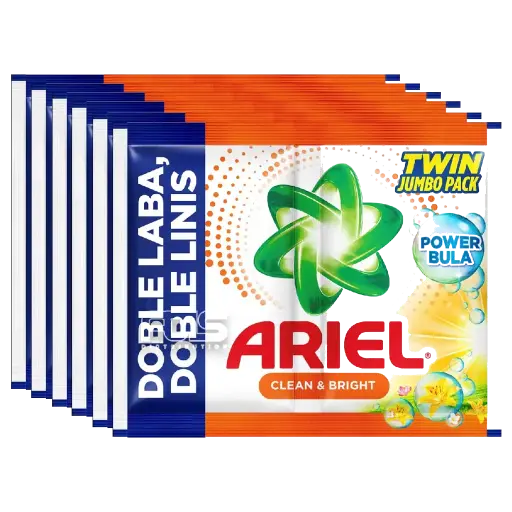[GR0030] ARIEL POWDER CLEAN & BRIGHT JUMBO 66G 6'S