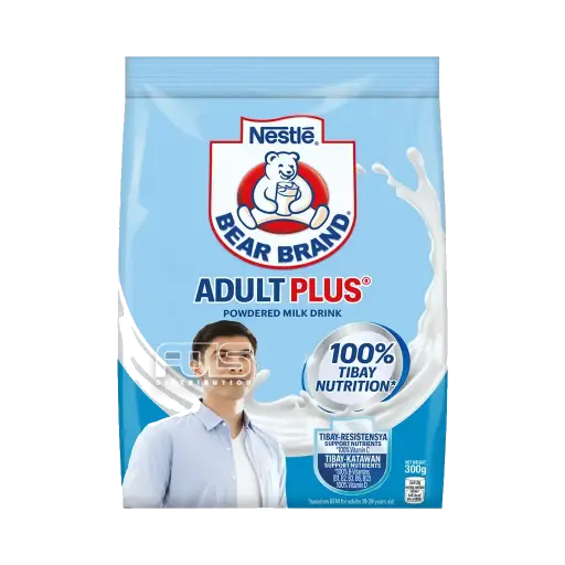 [GR0038] BEAR BRAND MILK ADULT PLUS 300G