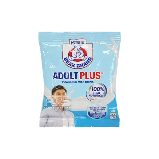 [GR0039] BEAR BRAND MILK ADULT PLUS 33G