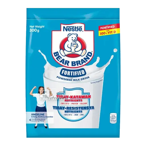 [GR0043] BEAR BRAND MILK WITH IRON 300G