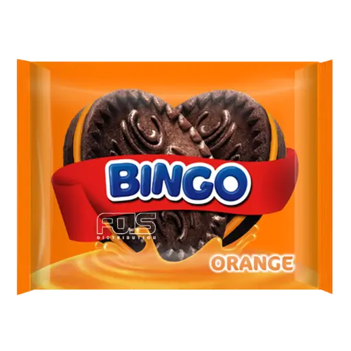 [GR0049] BINGO COOKIE CHOCOLATE ORANGE 28G 10'S
