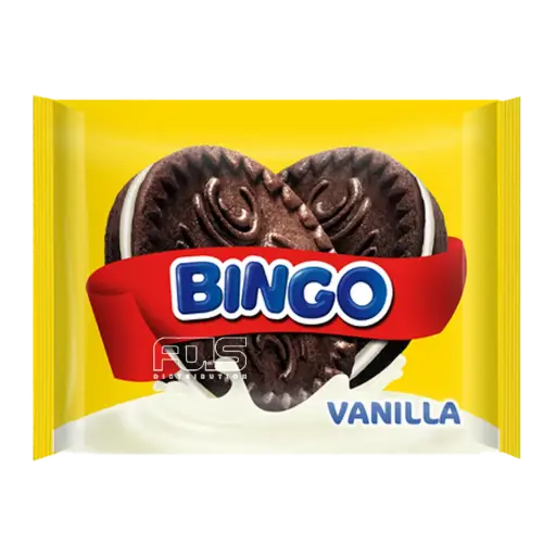 [GR0051] BINGO COOKIE VANILLA 28G 10'S