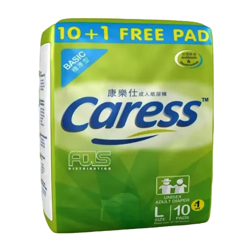 [GR0069] CARESS ADULT DIAPER BASIC LARGE 10'S