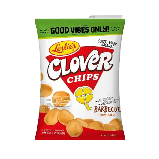 [GR0094] CLOVER CHIPS BARBEQUE 24G