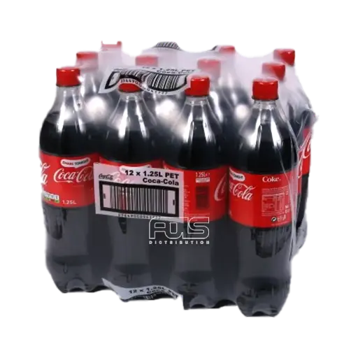 [GR0103] COKE REGULAR PET BOTTLE 1.25L 12'S