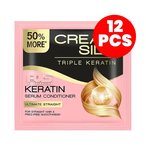 [GR0117] CREAMSILK CONDITIONER TRIPLE KERATIN (PINK) 15ML 12'S