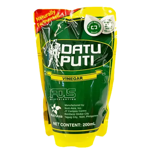 [GR0124] DATU PUTI VINEGAR TABA PACK 200ML