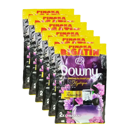 [GR0150] DOWNY FABRIC CONDITIONER MYSTIQUE (BLACK) 36ML 6'S