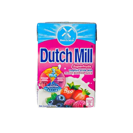 [GR0156] DUTCH MILL YOGHURT DRINK MIXED FRUIT 90ML
