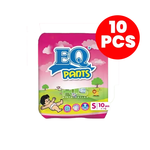 [GR0176] EQ DIAPER PANTS SMALL 10'S
