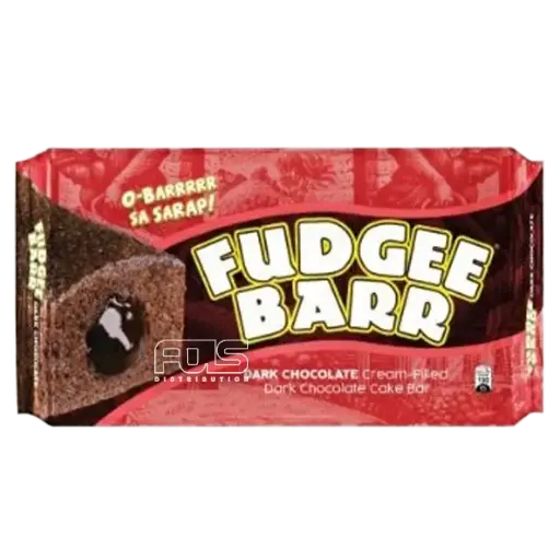 [GR0197] FUDGEE BARR DARK CHOCO 38G 10'S