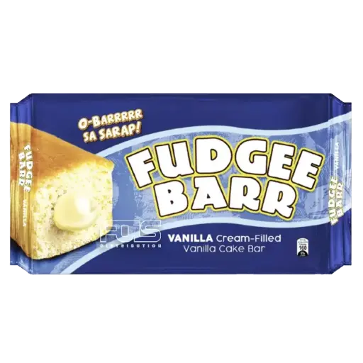 [GR0201] FUDGEE BARR VANILLA 41G 10'S