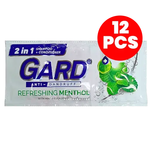 [GR0206] GARD SHAMPOO REFRESHING MENTHOL 12ML 12'S