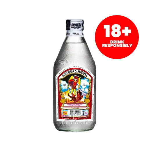 [GR0213] GINEBRA SAN MIGUEL GIN ROUND 350ML
