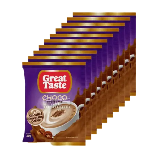 [GR0216] GREAT TASTE COFFEE CHOCO HANGER 30G 10'S