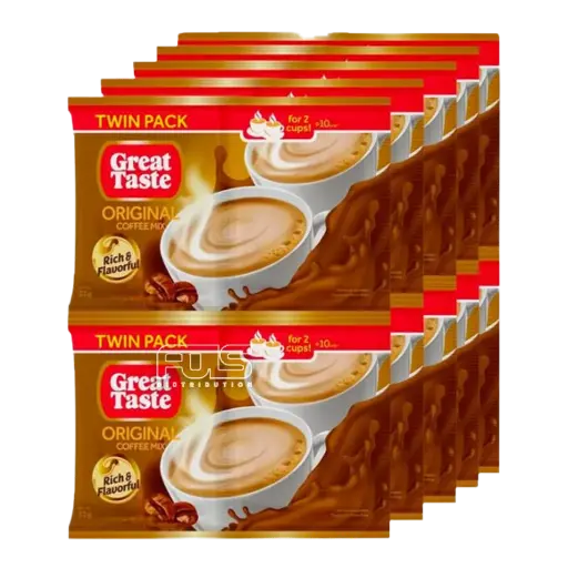 [GR0218] GREAT TASTE COFFEE ORIGINAL TWIN 33G 10'S