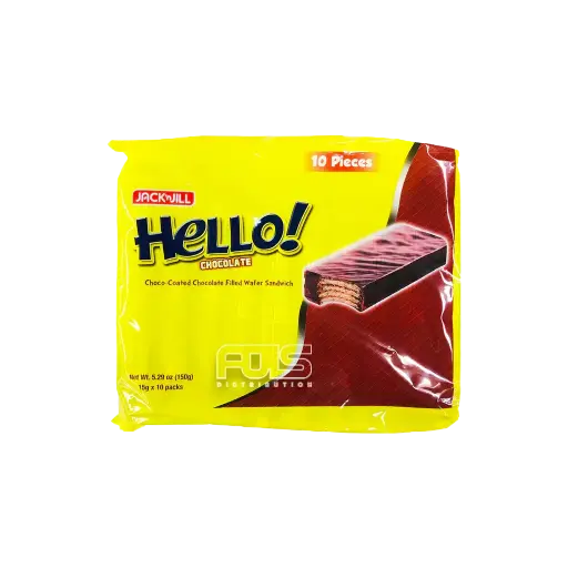 [GR0230] JACK N JILL HELLO! CHOCOLATE 15G 10'S