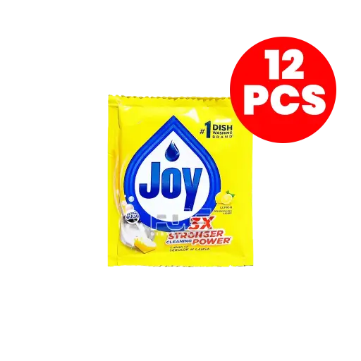[GR0237] JOY DISHWASHING LIQUID LEMON 18.5ML 12'S
