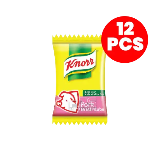 [GR0240] KNORR CUBES PORK SINGLES 10G