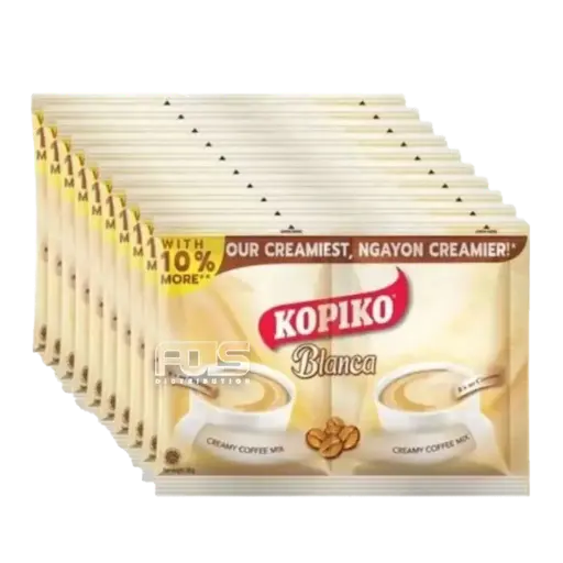 [GR0250] KOPIKO BLANCA TWIN PACK 58G 10'S