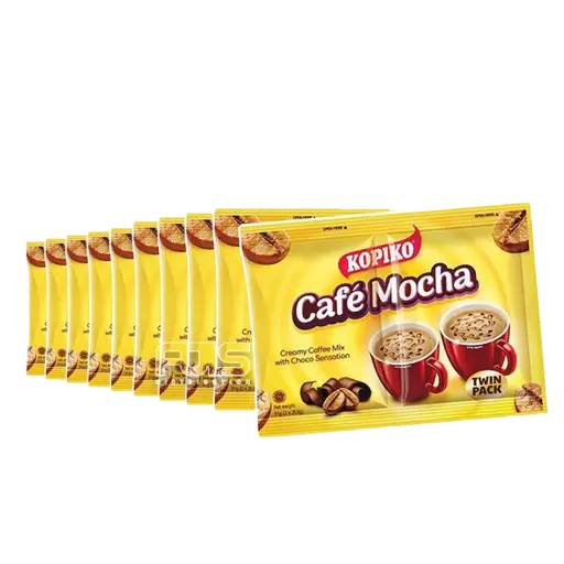 [GR0255] KOPIKO COFFEE MOCHA TWIN 51G 10'S