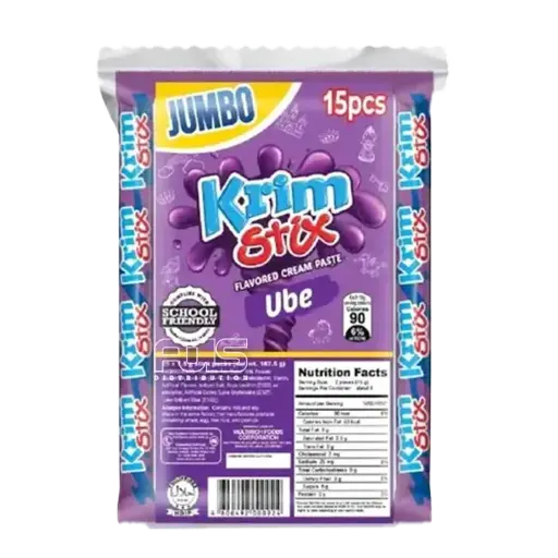 [GR0258] KRIM STIX UBE JUMBO 7.5G 15'S
