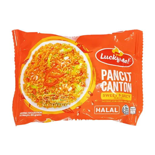 [GR0280] LUCKY ME INSTANT PANCIT CANTON SWEET&SPICY 60G