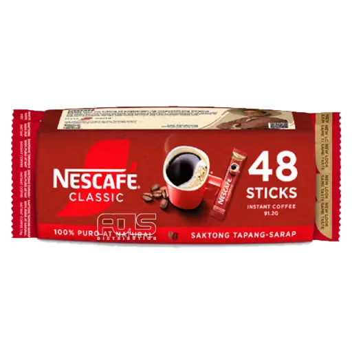 [GR0318] NESCAFE COFFEE CLASSIC STICK 1.9G 48'S
