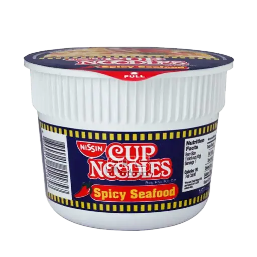 [GR0337] NISSIN MINI CUP NOODLES SEAFOOD SPICY 40G