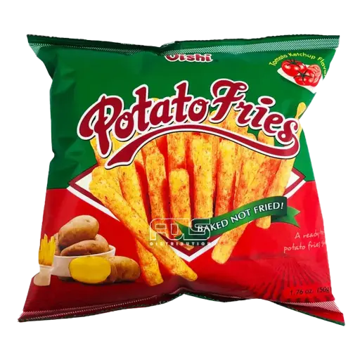 [GR0343] OISHI POTATO FRIES TOMATO KETCHUP 50G