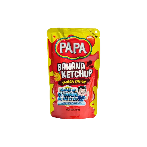 [GR0353] PAPA BANANA CATSUP BUDGET PACK 100G