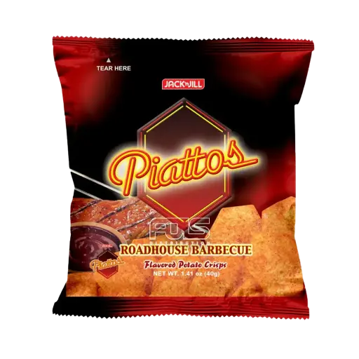 [GR0366] PIATTOS ROADHOUSE BARBECUE 40G