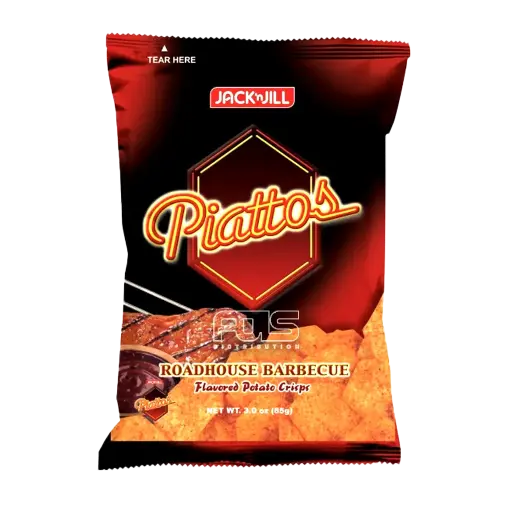 [GR0367] PIATTOS ROADHOUSE BARBECUE 85G