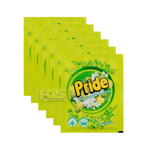 [GR0382] PRIDE POWDER KALAMANSI & JASMINE (GREEN) 40G 6'S