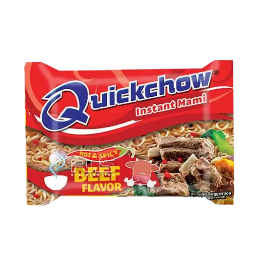 [GR0388] QUICKCHOW INSTANT MAMI HOT & SPICY BEEF 55G