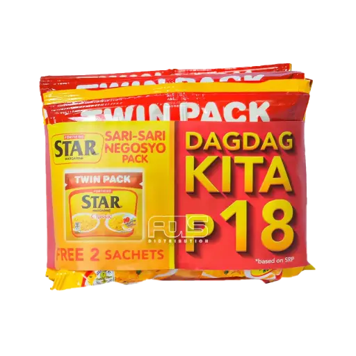 [GR0440] STAR MARGARINE CLASSIC TWIN PACK 30G 10'S + 2