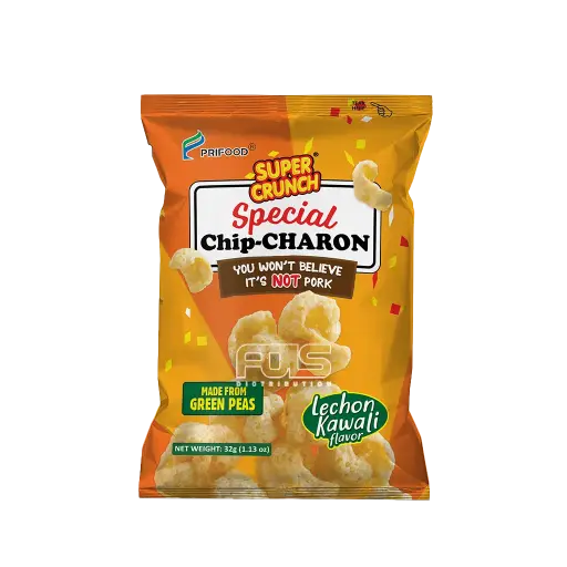 [GR0448] SUPER CRUNCH CHIP-CHARON LECHON KAWALI 32G